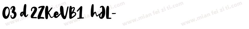 03 d＄2ZKeVB1＄ hJL字体转换